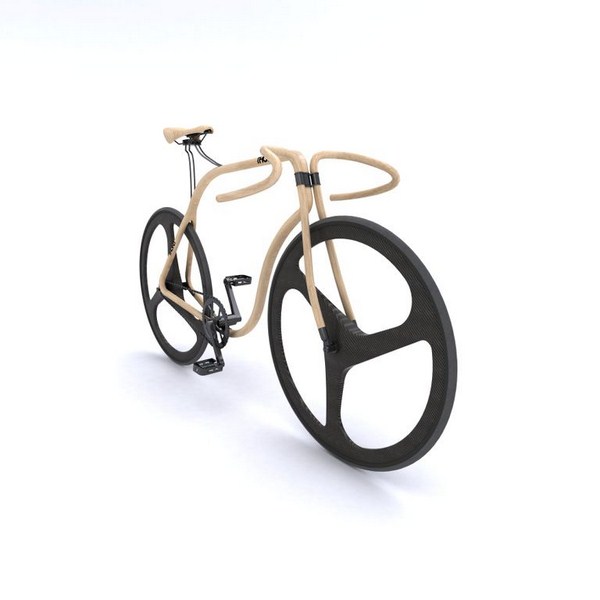 bicicleta de madera de andy martin para thonet bike diariodesign