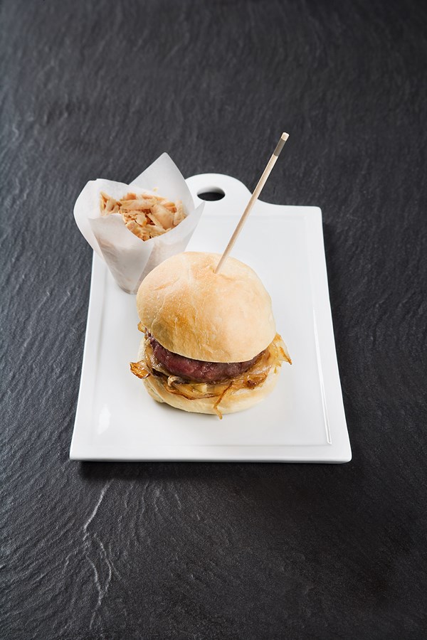 200ºC Plancha: Petit burger foie