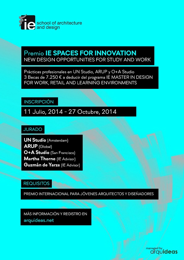 Premio IE Spaces for Innovation Póster