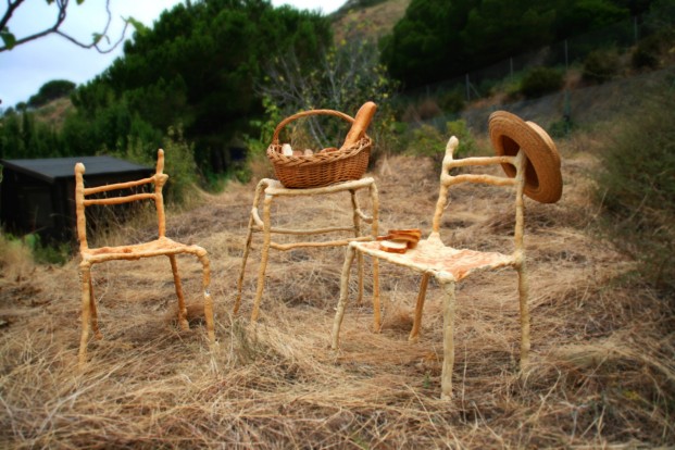 Panpaati, mobiliario hecho de pan. De Amalgama Studio by Enoc Armengol