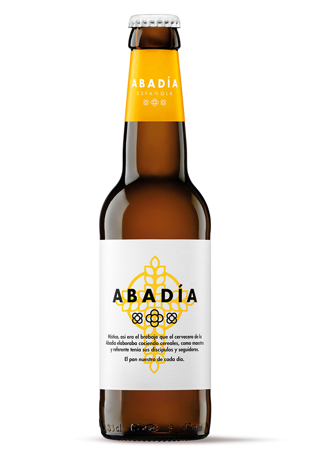 La cerveza artesana Abadía Española cambia de imagen diariodesign