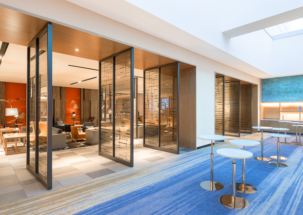 sala de conferencias del Hyatt Place Hotel china moderna estudio de arquitectura BLVD diariodesign