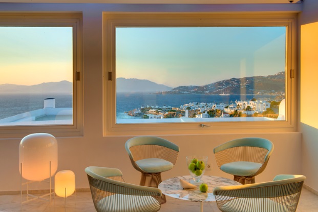 hotel Myconian Kyma l en Grecia miconos vistas diariodesign