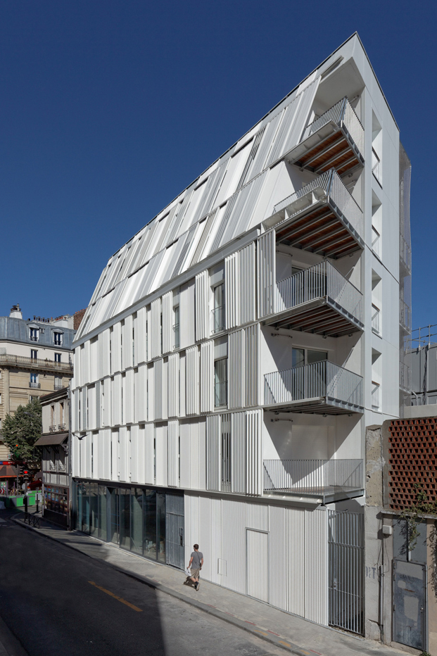 vivienda social Castagnary Dietmar Feichtinger Architectes Paris diariodesign