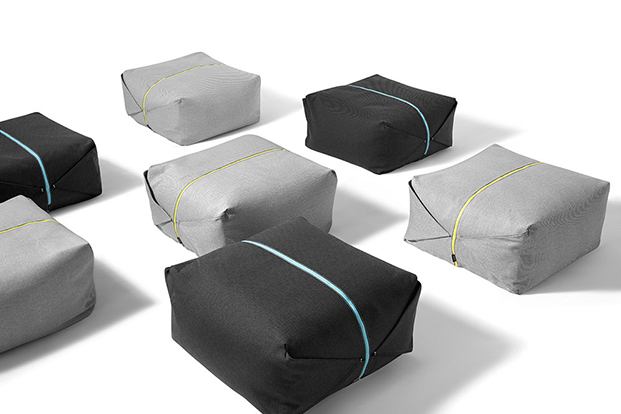 pouf ori gama de asientos para zaozuo de yonoh design diariodesign