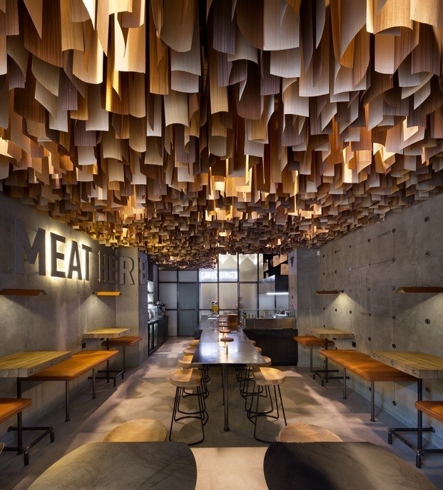 restaurant and bar design awards Shade Burger mejores bares y restaurantes del mundo diariodesign