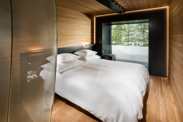 7132 hotel vals morphosis diariodesign wood room