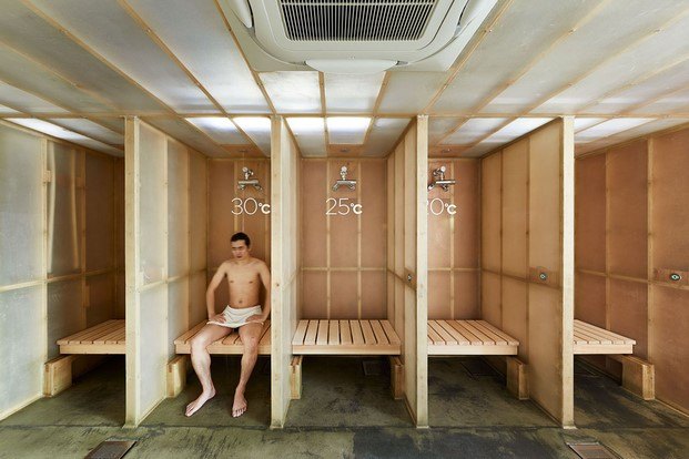 hotel sauna capsula en tokio diariodesign