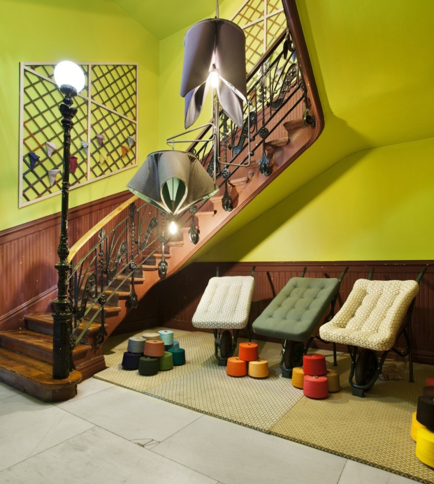 casa decor 2018 vestibulo y escalera izaskun chinchilla architects diariodesign