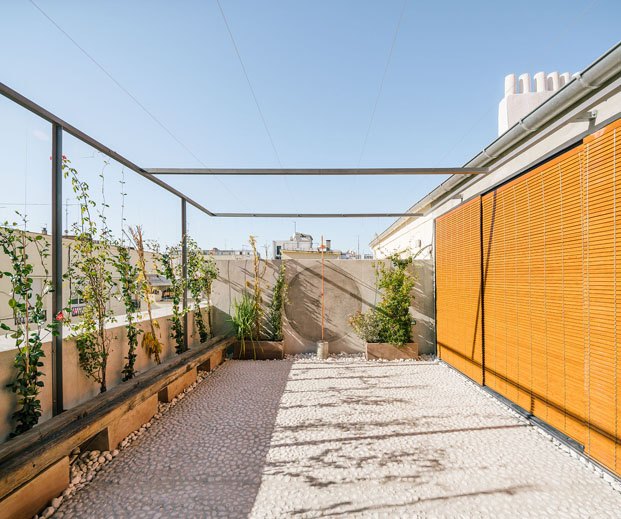 El mundo fantástico de un ático urbano en Madrid terraza diariodesign