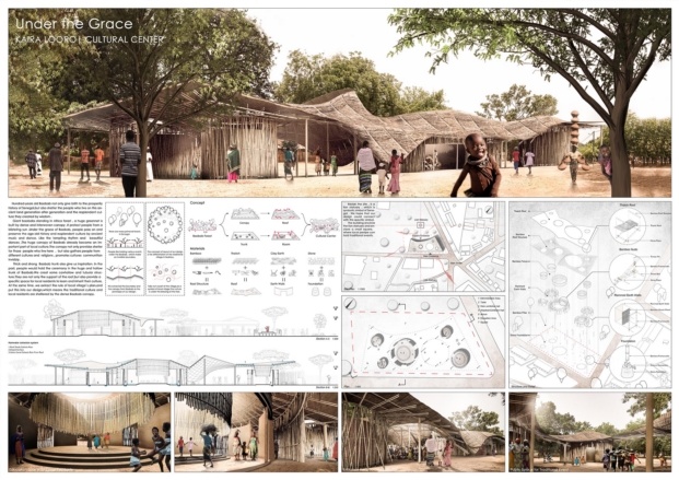 kaira looro competition for a cultural center diariodesign honorable mencion