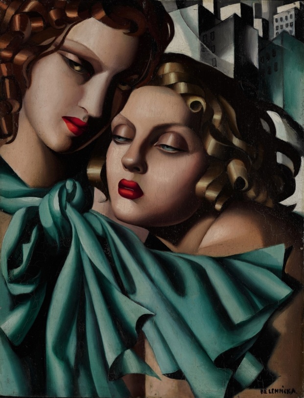 tamara de lempicka reina del art deco placio de gaviria diariodesign the young girls