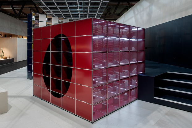 Stand de USM en Milan 2019. Muebles de oficina modernos