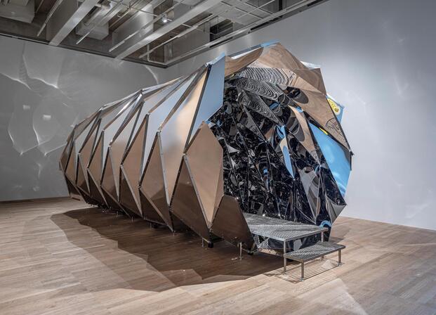 Olafur Eliasson. Exposición In Real Life. Tate Modern, 2019. Spiral View