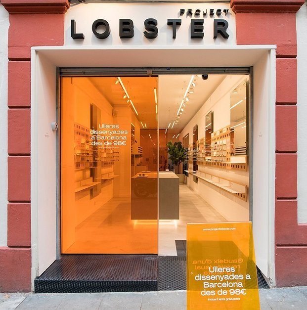 Project Lobster gafas de diseño. Tienda El Born