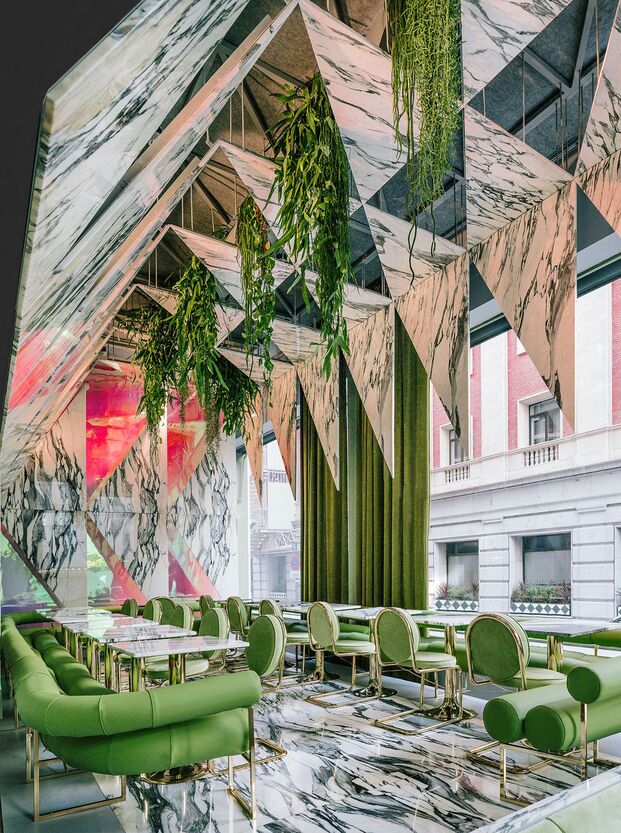 Restaurant & Bar Design Awards 2020. Restaurante Romola de Madrid. Andrés Jaque.