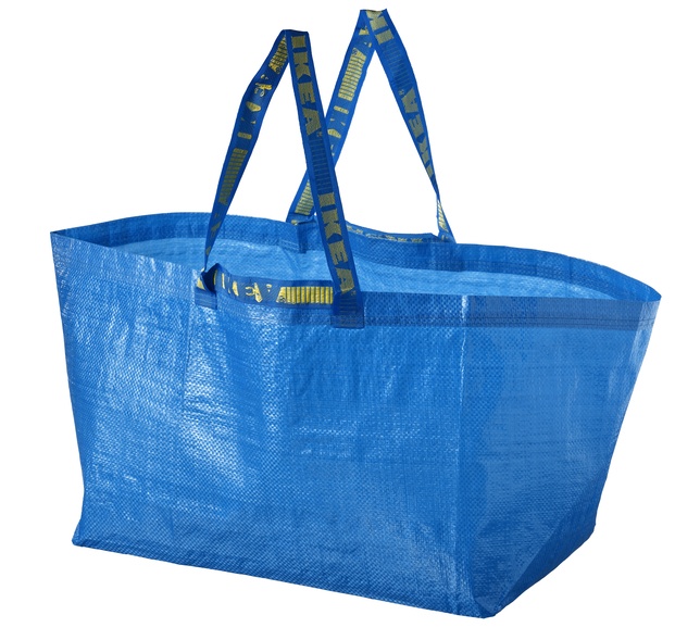 IKEA productos contra el Coronavirus. Bolsa azul FRAKTA