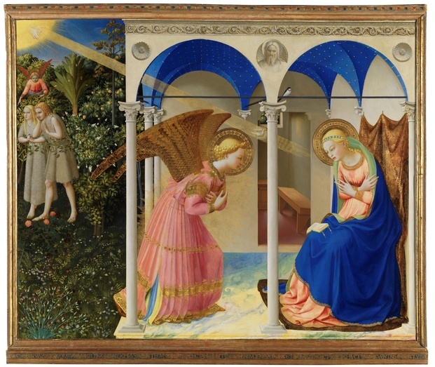 Fra Angelico. La Anunciación. C.1426
