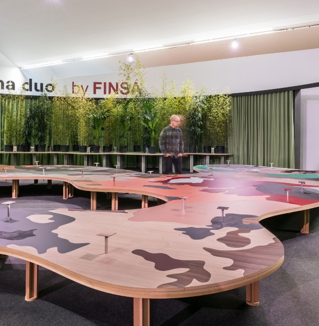 La Mesa con la gama Duo de Finsa diseñada por ENORME Studio y Vitamin-arte.
