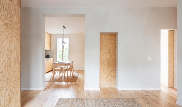 Michelet. Mini vivienda de 50 m2 en París. Diseñada por Nomadic Architecture Studio