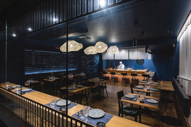 Restaurante japonés Asagumo de deardesign studio en Barcelona