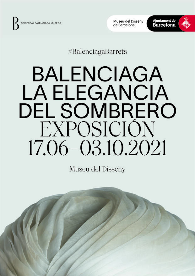 Exposición Balenciaga. La elegancia del sombrero. Museu del Disseny Barcelona