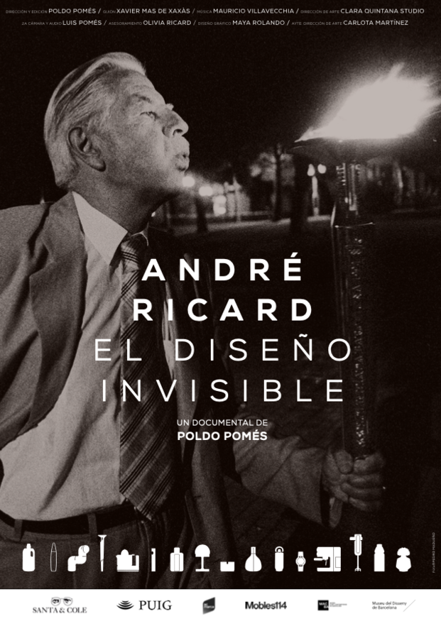 Documental "André Ricard, el diseño invisible" dirigido por Poldo Pomés