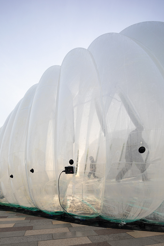 Air Bubble, la burbuja de aire purificadora de ecoLogicStudio, en la COP26