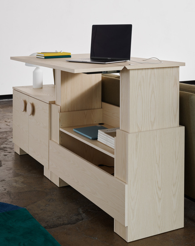 Selección Diariodesign: 7 mesas plegables y extensibles que se adaptan a cada situación. Mueble y escritorio regulable de estética nórdica: Kabinett