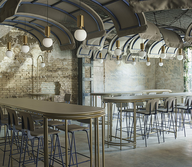 Nuevo restaurante Al Taulell de Valencia diseñado por Viruta Lab