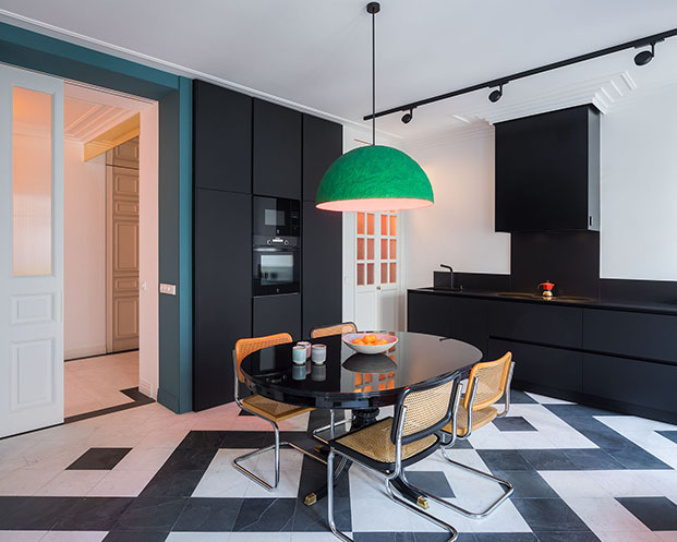 Elegante vivienda en Madrid reformada por Gon Architects