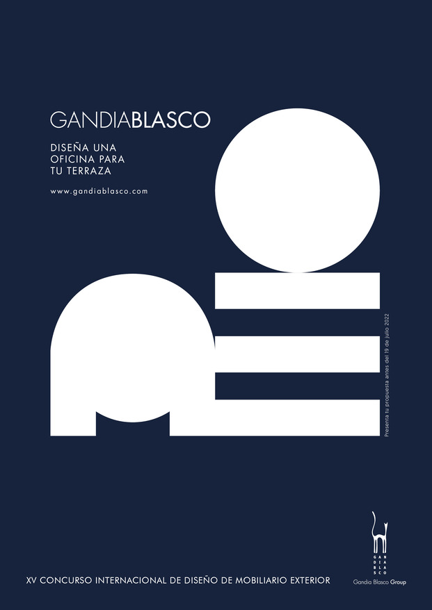 XV edición del Concurso Internacional de Diseño de Mobiliario Exterior de GANDIABLASCO.