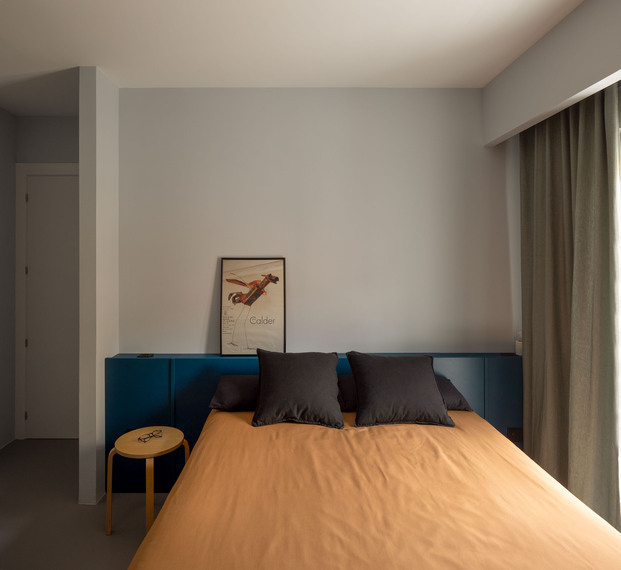 Dormitorio diseñado por Sara Elizagarate y Oihane Eguren en Vitoria