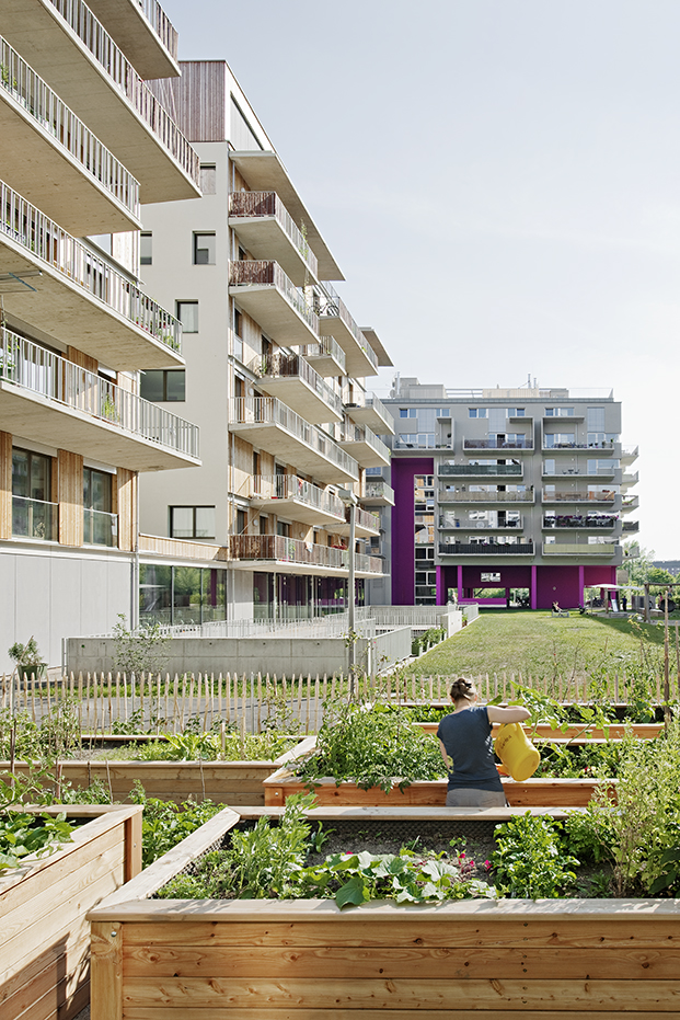 Proyecto residencial Viena (Austria, 2009-2013), Einszueins Architektur. © Hertha Hurnaus 
