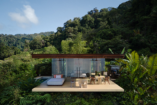 Villas sostenibles en Costa Rica en medio de la selva