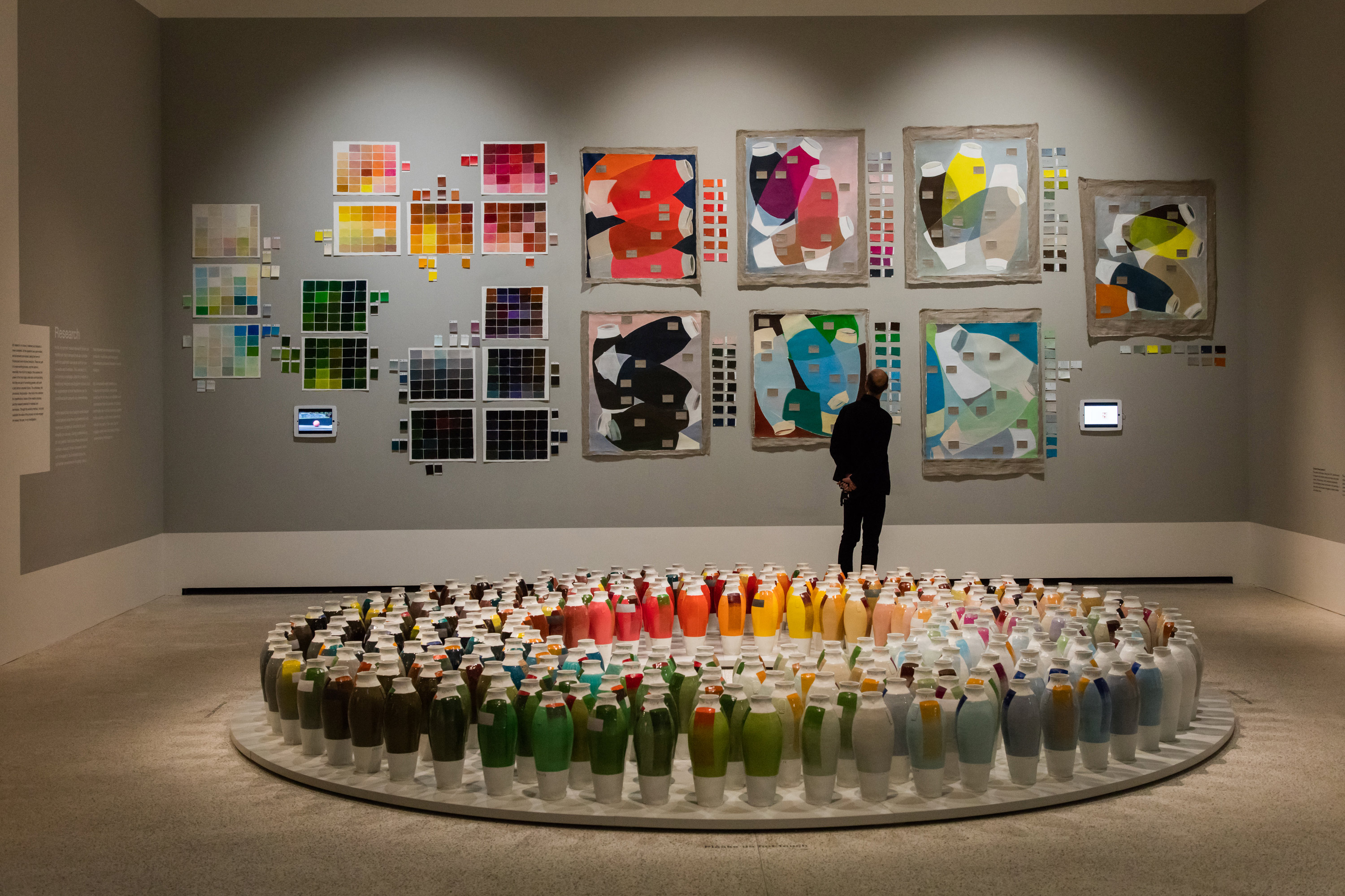 'Breathing Colour' en el Design Museum de Londres