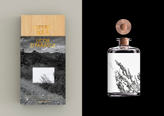 Esperit Roca, diseño de packaging para licores