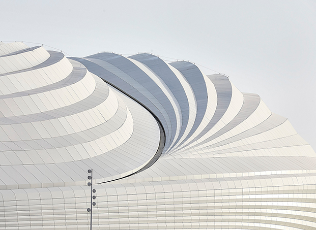 cúpula de estadio de qatar zaha hadid