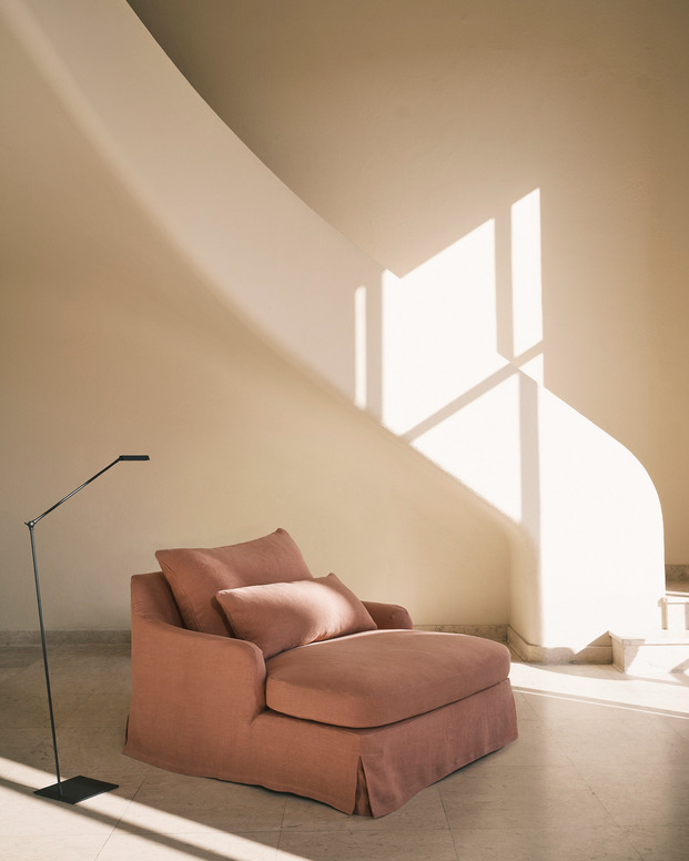 sillón rosa, sillón Zara Home+