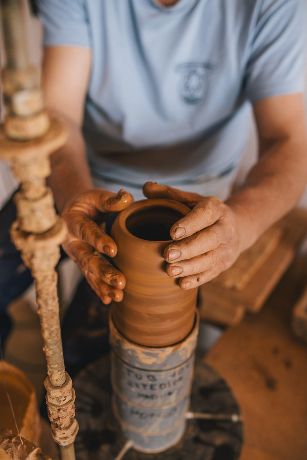cerámica, creación de piezas de cerámica