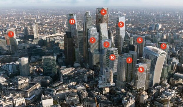 nuevos edificios City of London