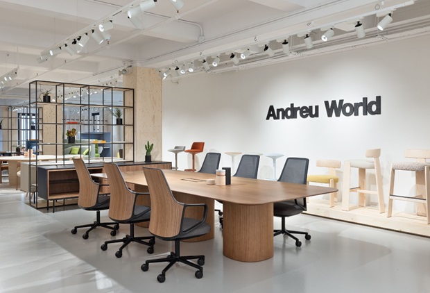 andreu-world-nueva-york-showroom-logo
