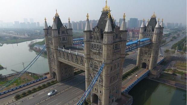 Tower Bridge de Suzhou
