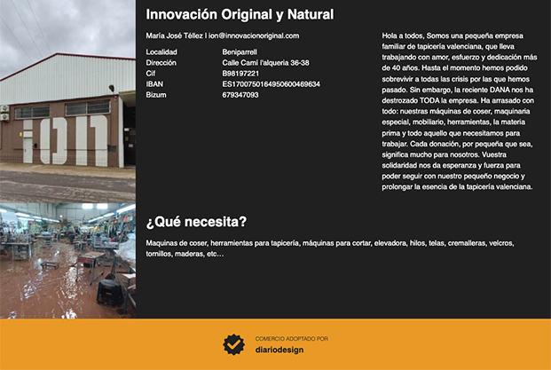 Adopta un comercio, establecimiento adoptado por Diariodesign